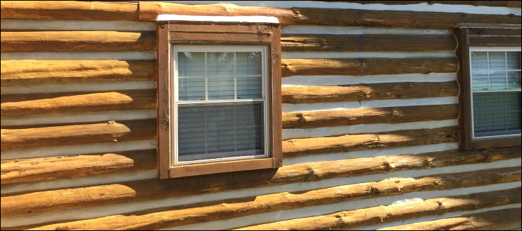 Log Home Whole Log Replacement  Marshall, Virginia